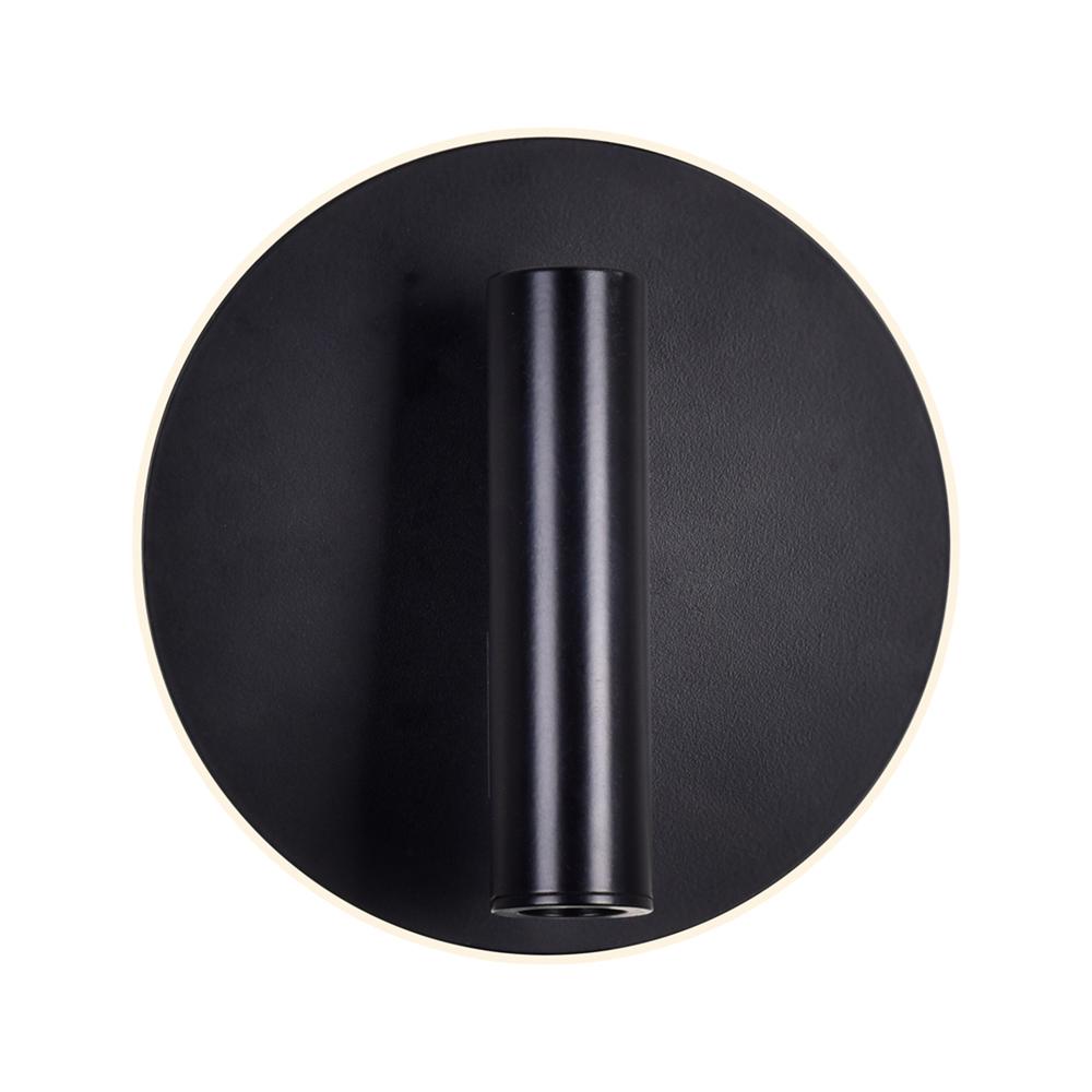 Private I LED Sconce With Matte Black Finish. Picture 2