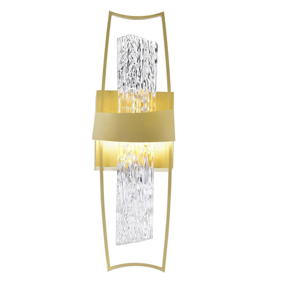 Guadiana 5 in LED Satin Gold Wall Sconce. Picture 1