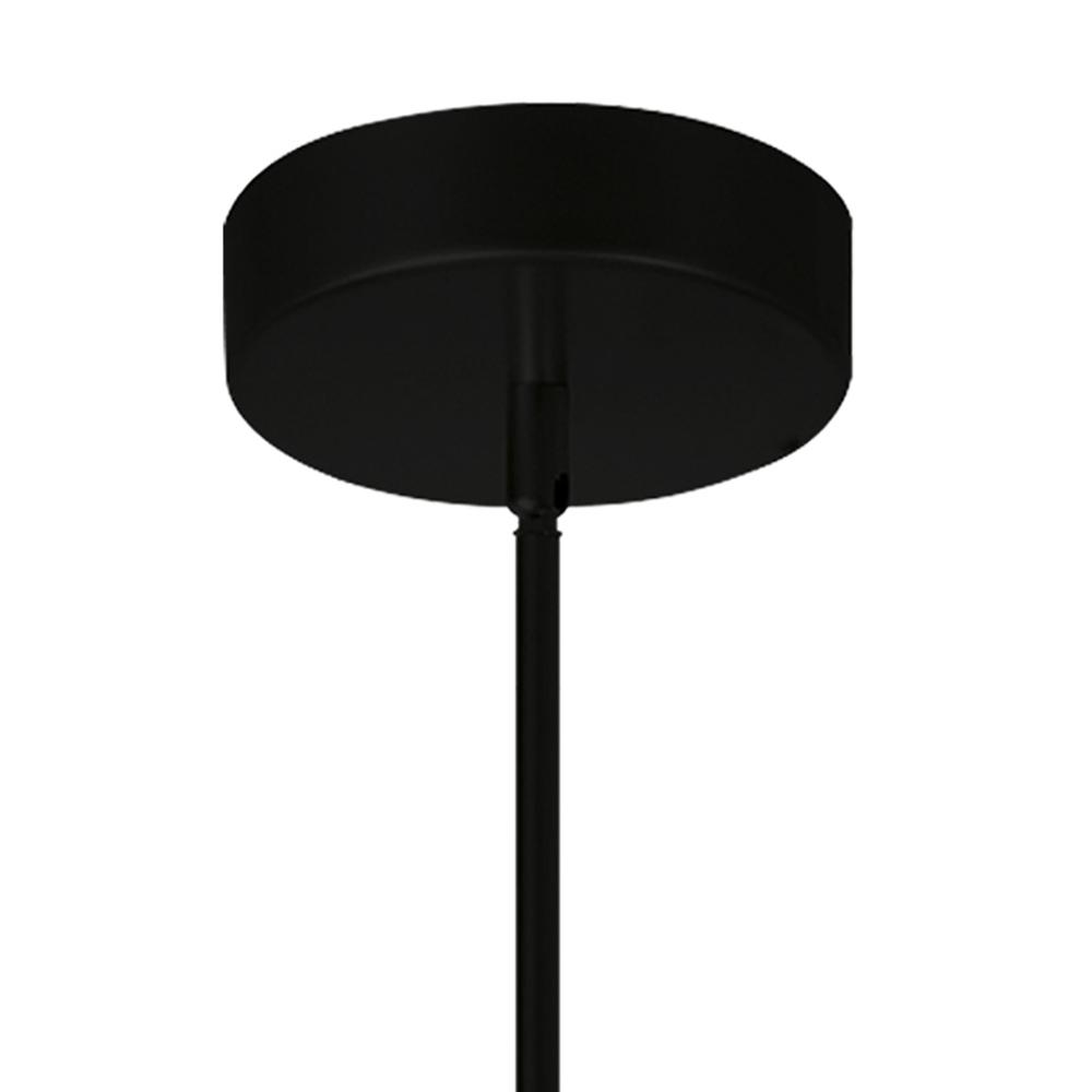 Oskil LED Integrated Chandelier With Black Finish. Picture 5