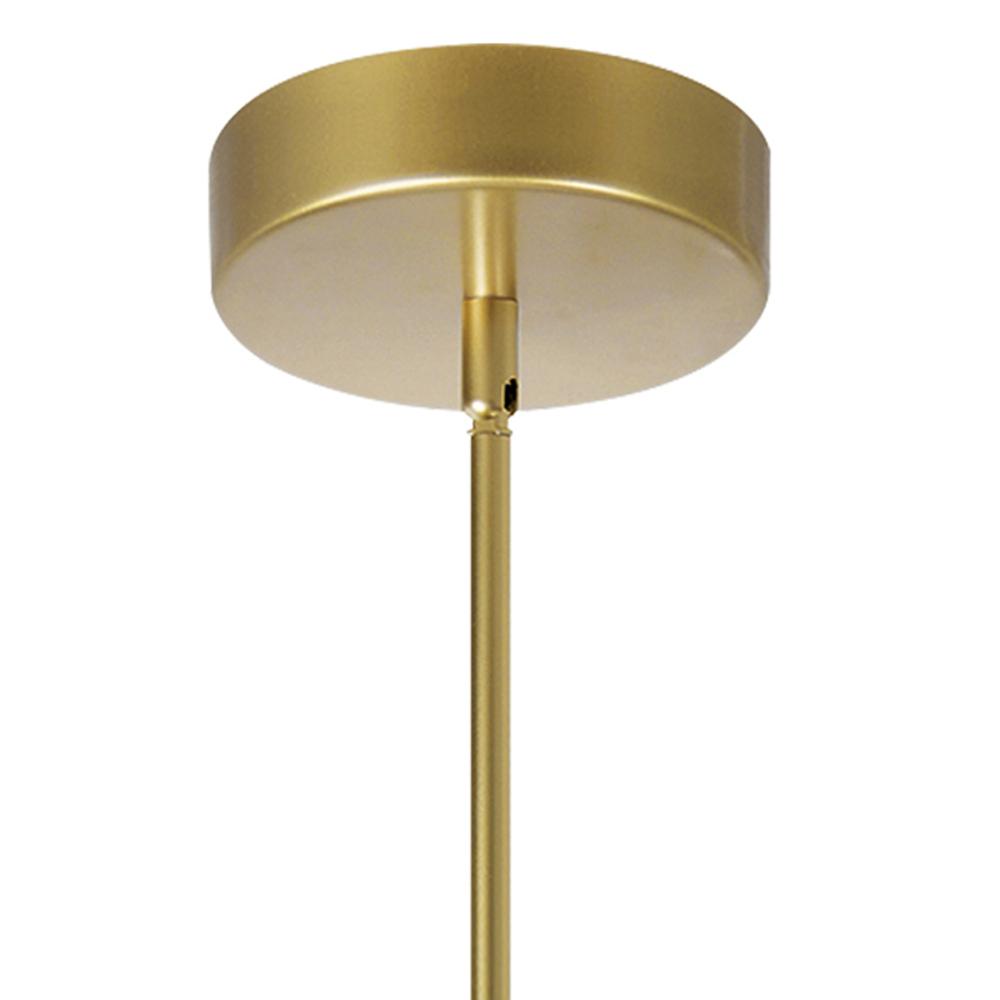 Oskil LED Integrated Chandelier With Satin Gold Finish. Picture 5