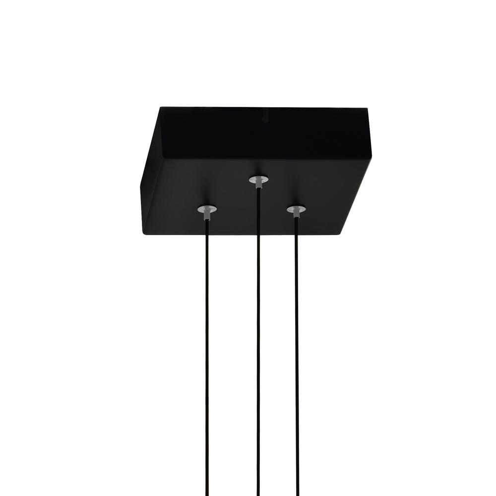 Stagger Integrated LED Black Mini Pendant. Picture 6