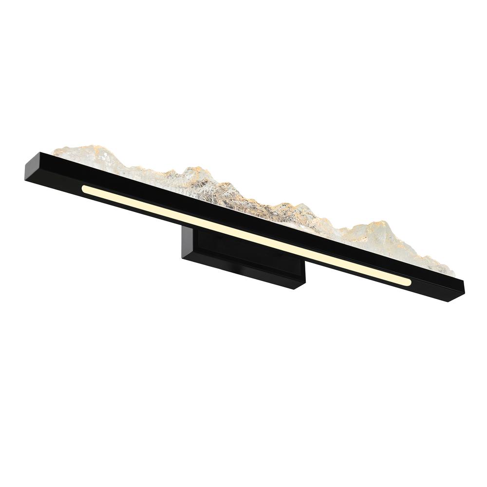 Himalayas Integrated LED Black Vanity Light. Picture 2
