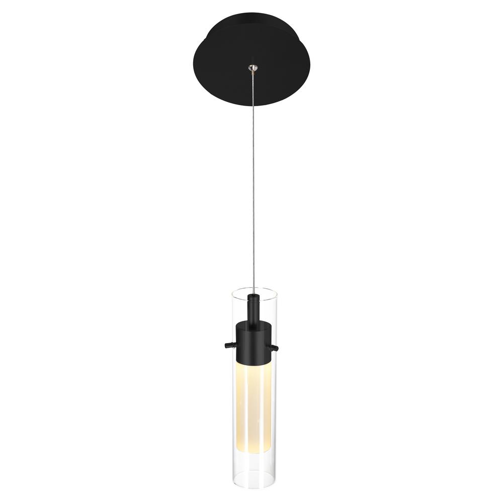 Olinda LED Integrated Black Mini Pendant. Picture 3