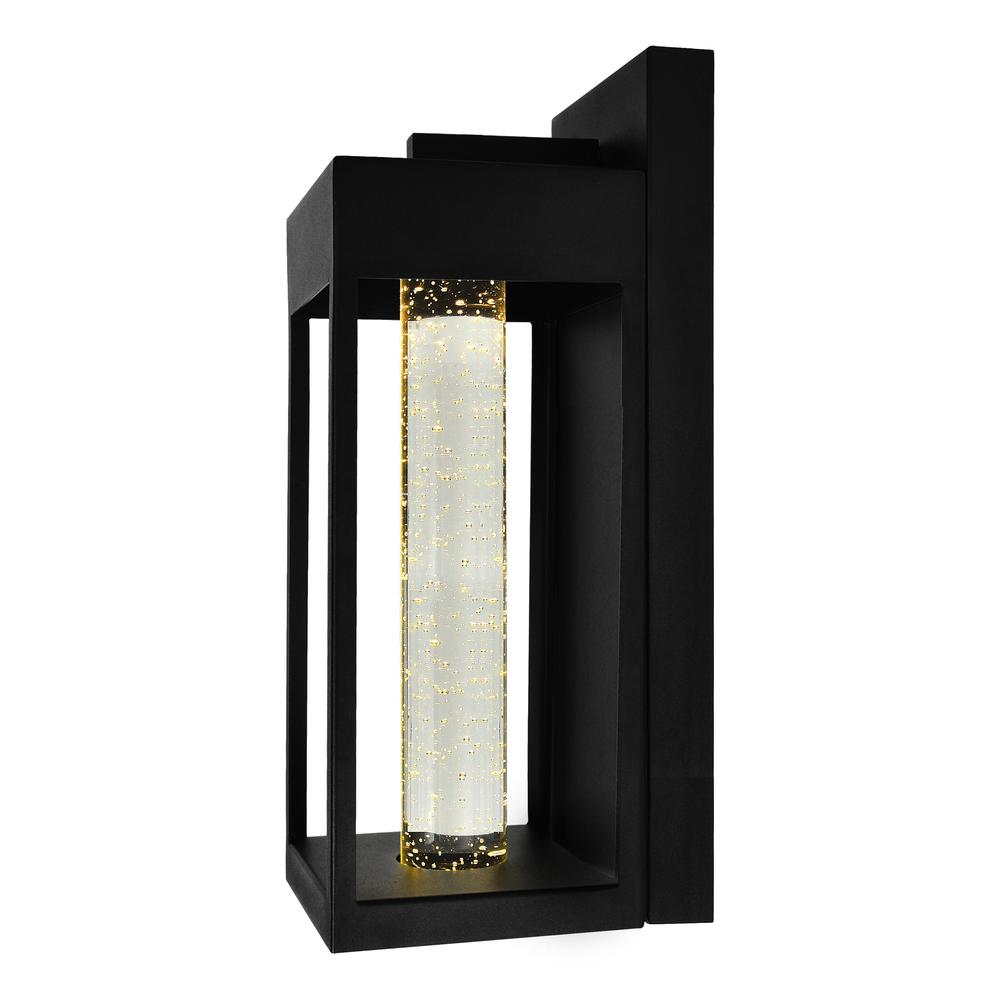 Rochester LED Integrated Black Outdoor Wall Light. Picture 1