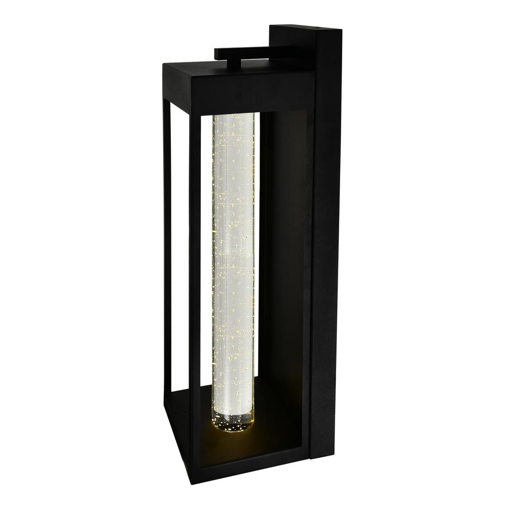 Rochester LED Integrated Black Outdoor Wall Light. Picture 3