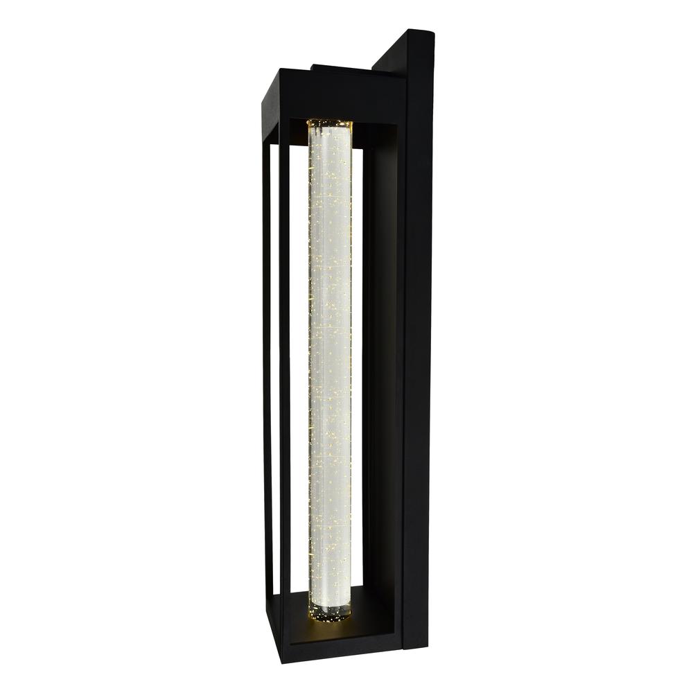 Rochester LED Integrated Black Outdoor Wall Light. Picture 4