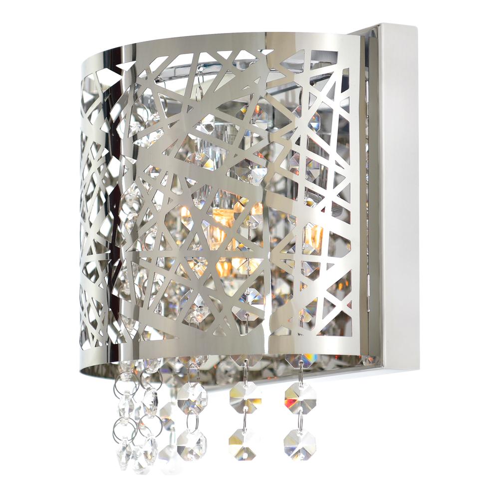 Eternity 1 Light Bathroom Sconce With Chrome Finish. Picture 3
