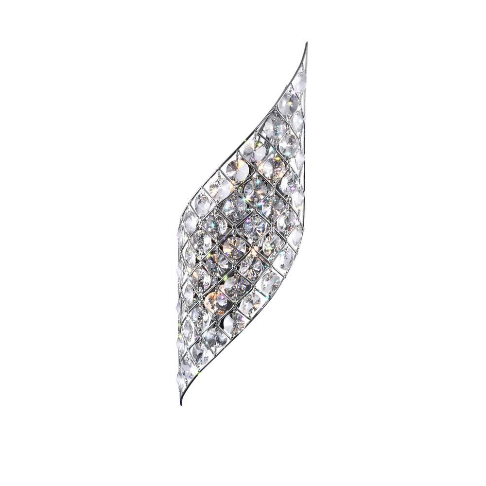 Chique 4 Light Wall Sconce With Chrome Finish. Picture 1