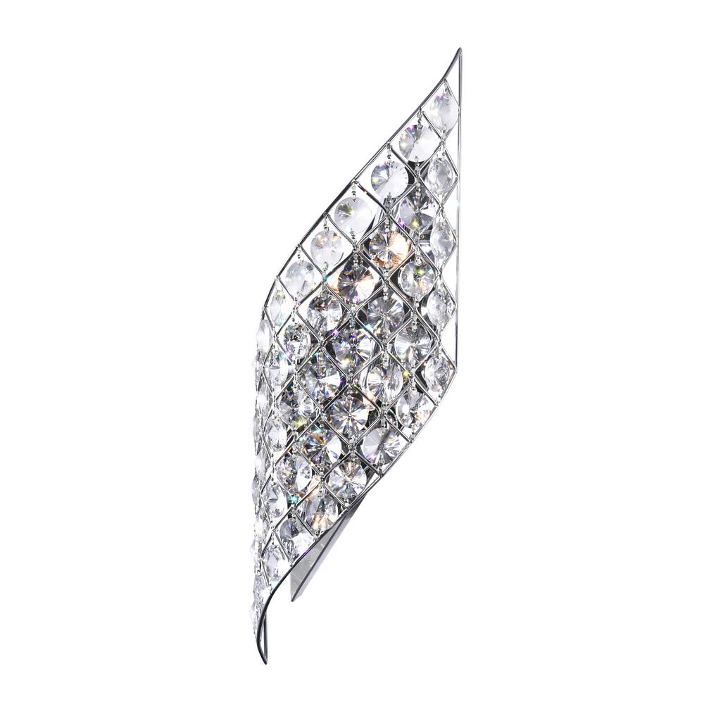 Chique 4 Light Wall Sconce With Chrome Finish. Picture 2