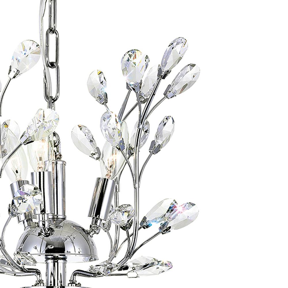 Ivy 6 Light Chandelier With Chrome Finish. Picture 3