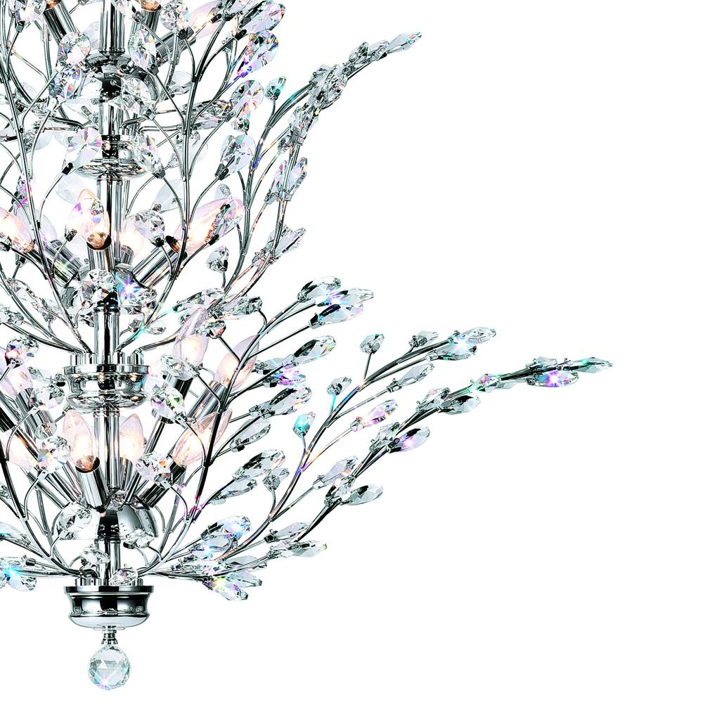 Ivy 18 Light Chandelier With Chrome Finish. Picture 3