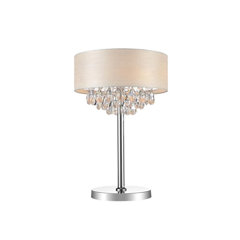 Dash 3 Light Table Lamp With Chrome Finish. Picture 2
