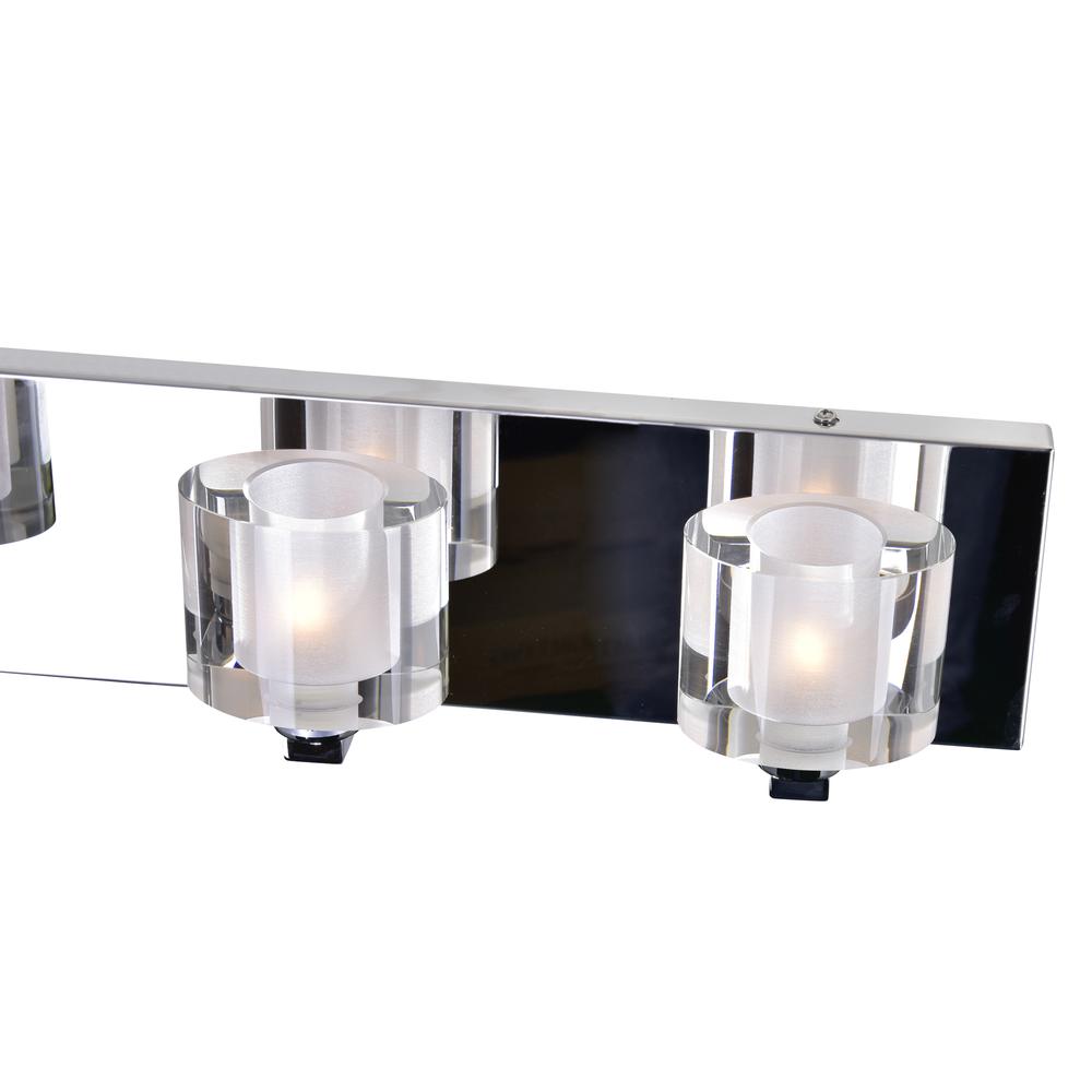 Tina 4 Light Wall Sconce With Chrome Finish. Picture 3
