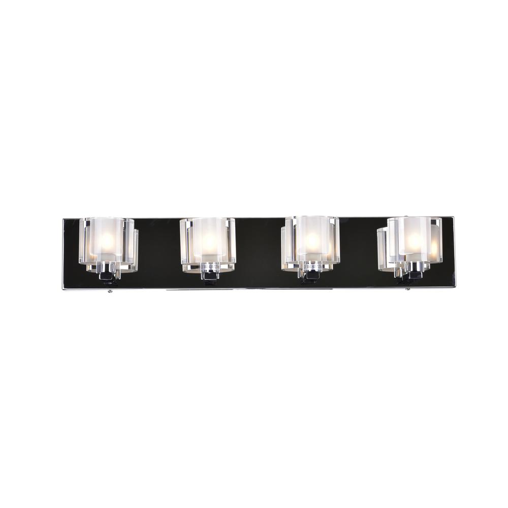 Tina 4 Light Wall Sconce With Chrome Finish. Picture 5