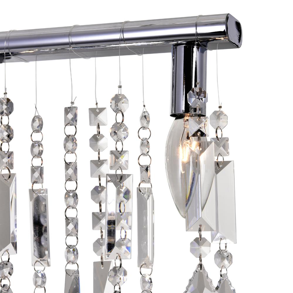 Janine 3 Light Vanity Light With Chrome Finish. Picture 4