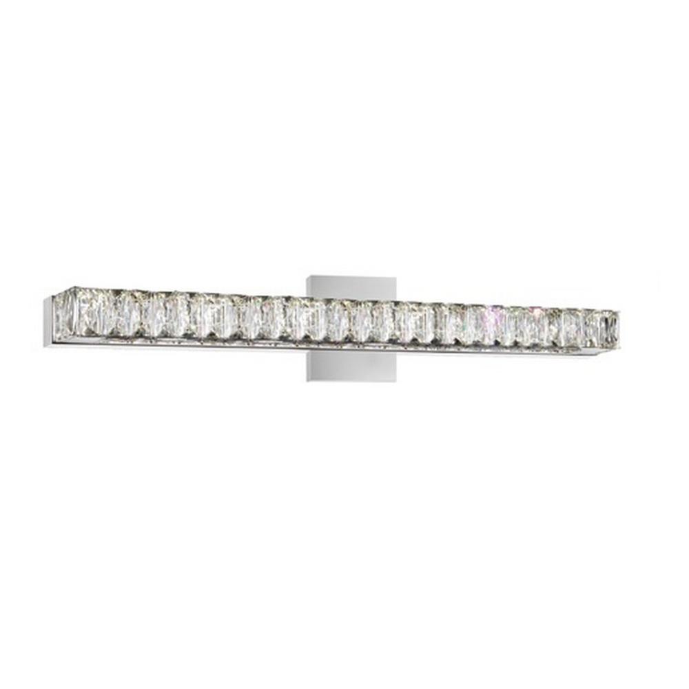 Milan LED Vanity Light With Chrome Finish. Picture 6