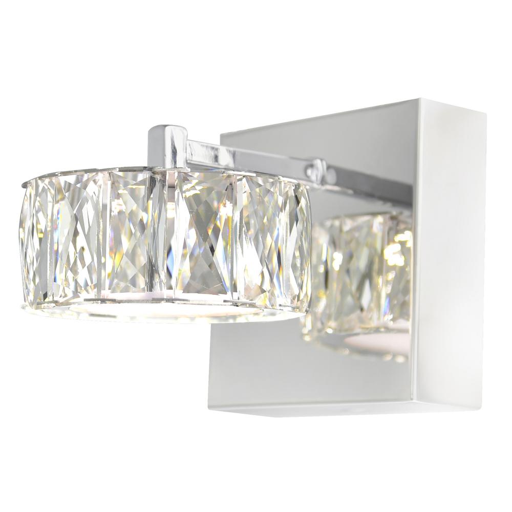 Milan LED Bathroom Sconce With Chrome Finish. Picture 2
