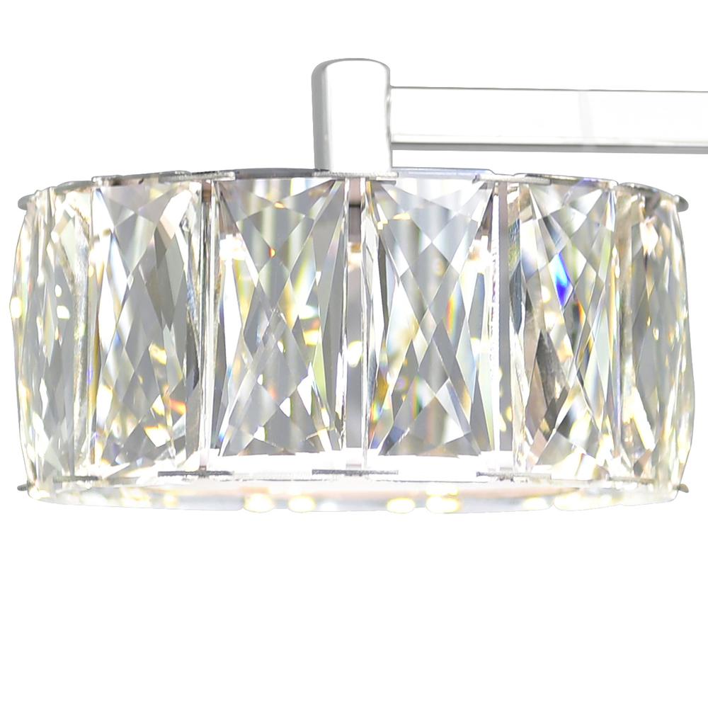 Milan LED Bathroom Sconce With Chrome Finish. Picture 5