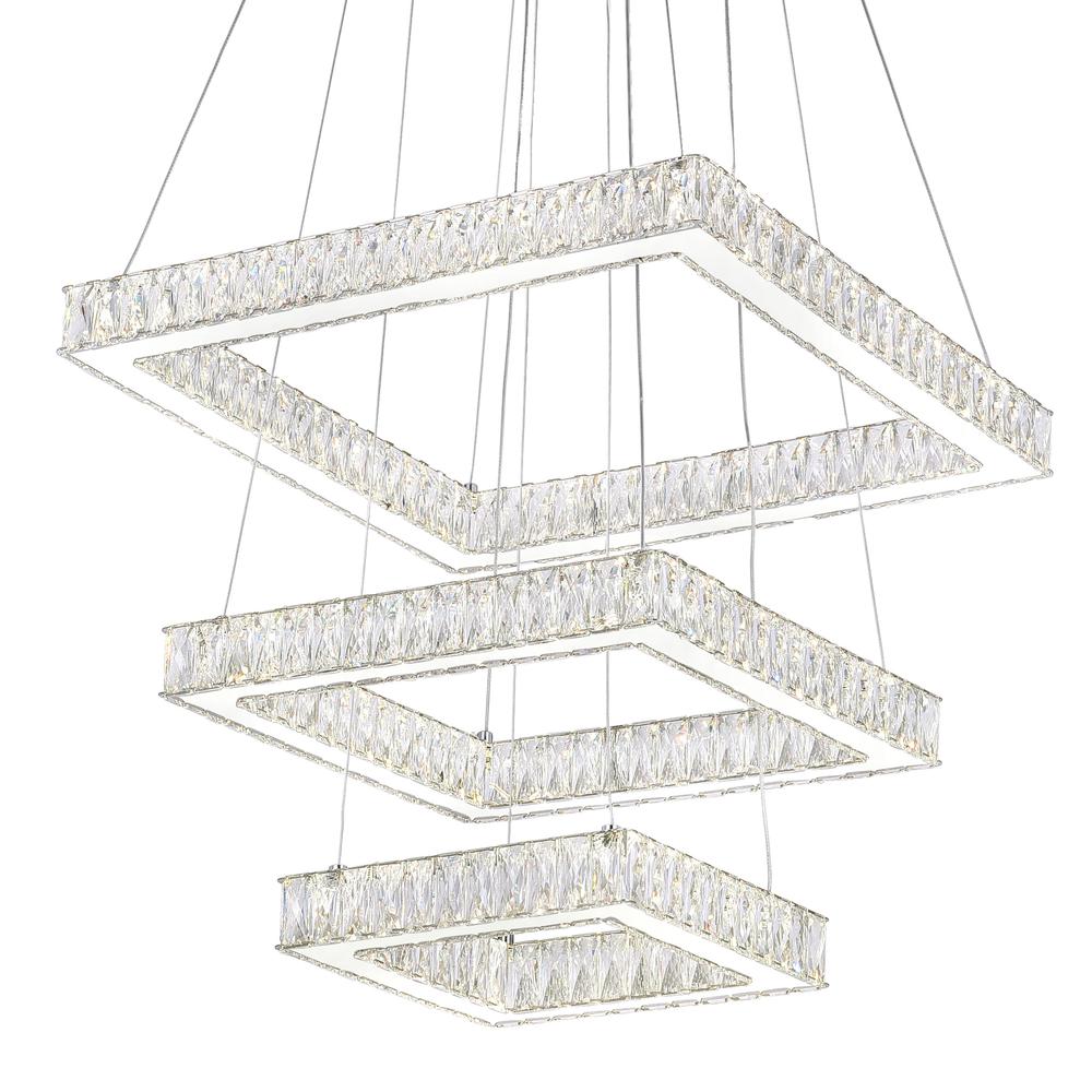 Florence LED Chandelier With Chrome Finish. Picture 2