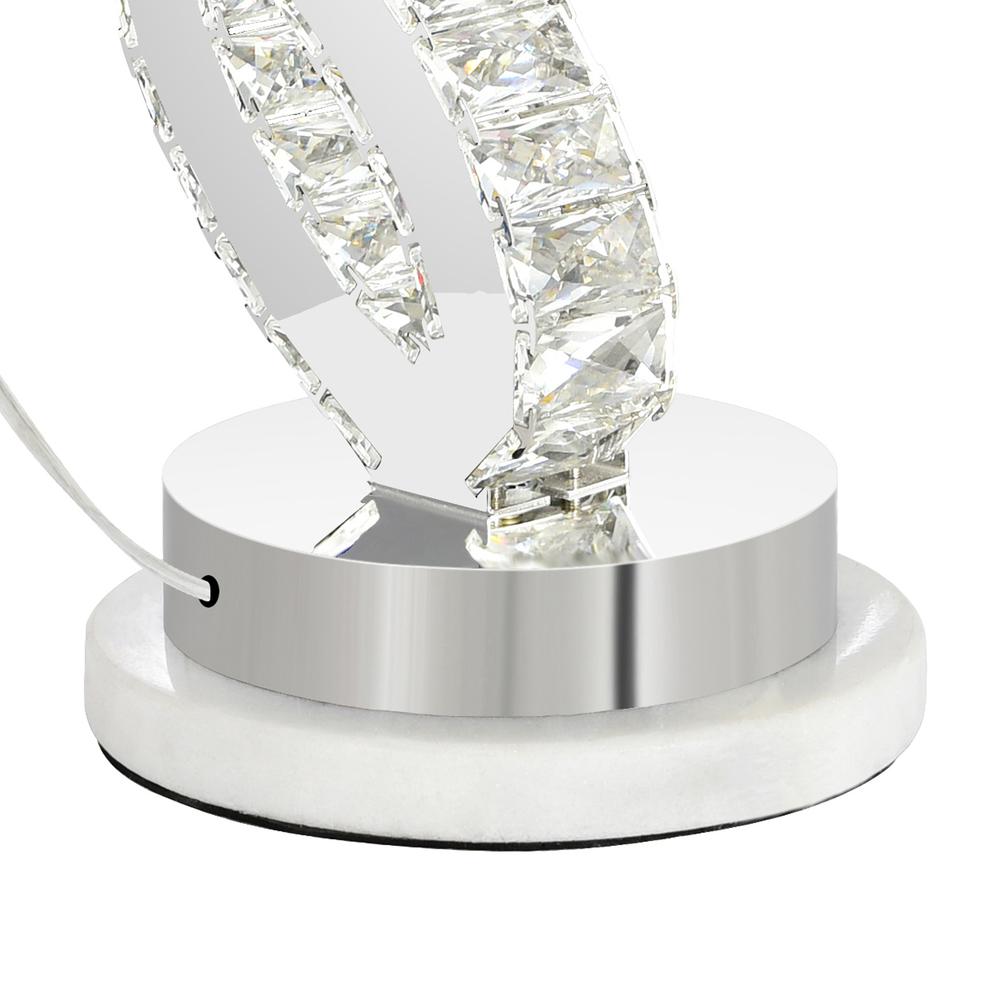 Balanced LED Table Lamp With Chrome Finish. Picture 6