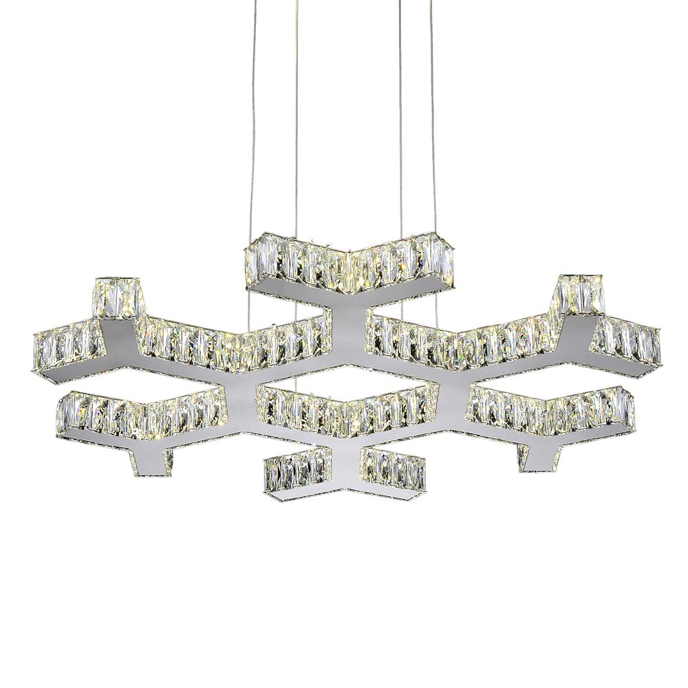 Arendelle LED Chandelier With Chrome Finish. Picture 2