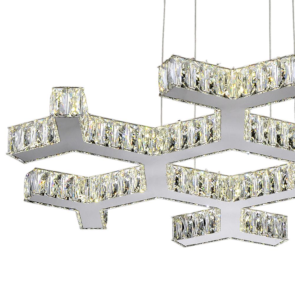 Arendelle LED Chandelier With Chrome Finish. Picture 4