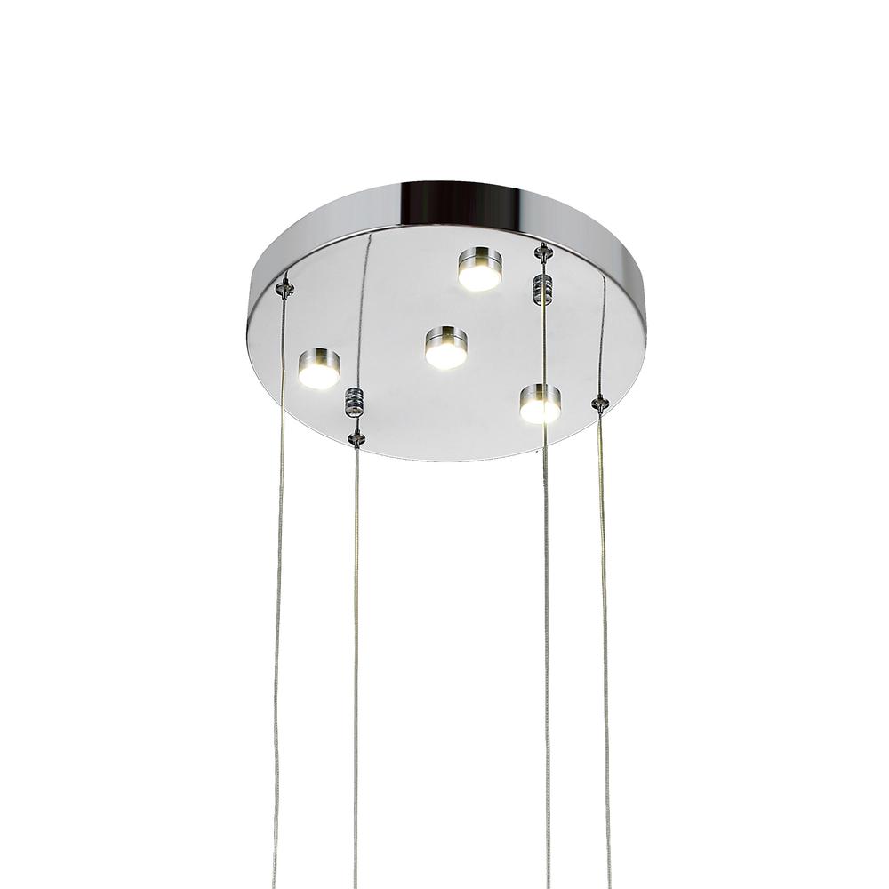 Arendelle LED Chandelier With Chrome Finish. Picture 5