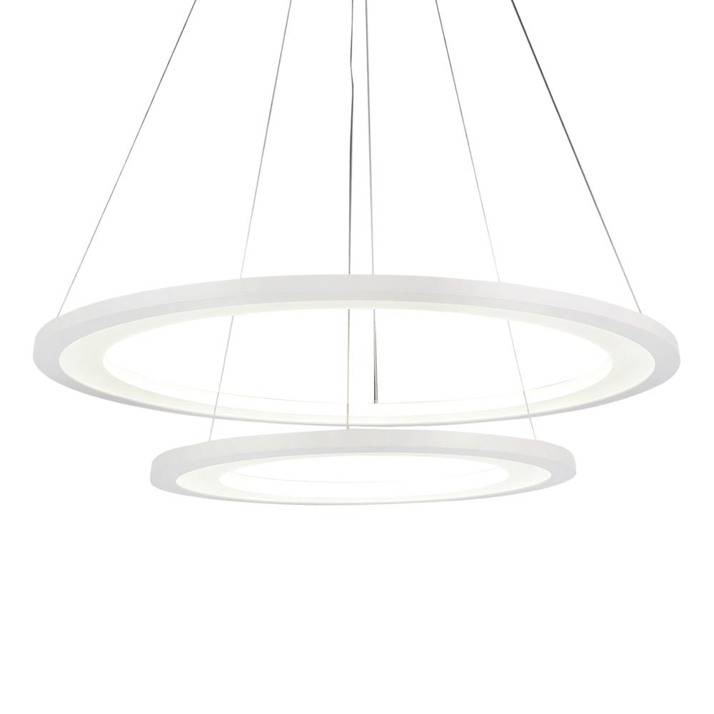 Alloha LED Chandelier With White Finish. Picture 2