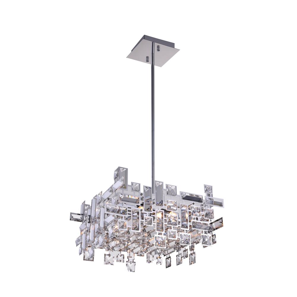 Arley 8 Light Chandelier With Chrome Finish. Picture 1