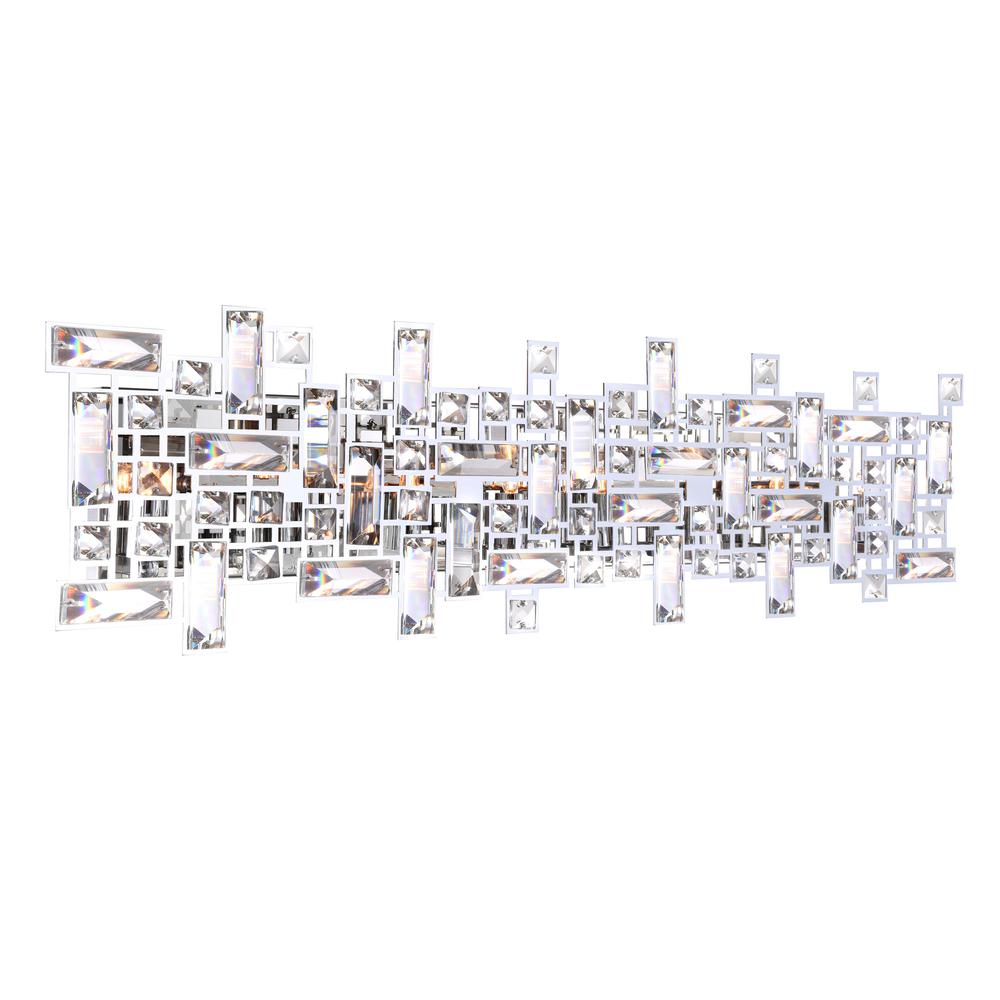 Arley 8 Light Vanity Light With Chrome Finish. Picture 1
