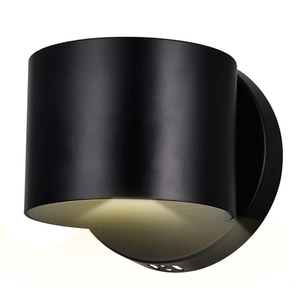 Lilliana LED Wall Sconce With Black Finish. Picture 1