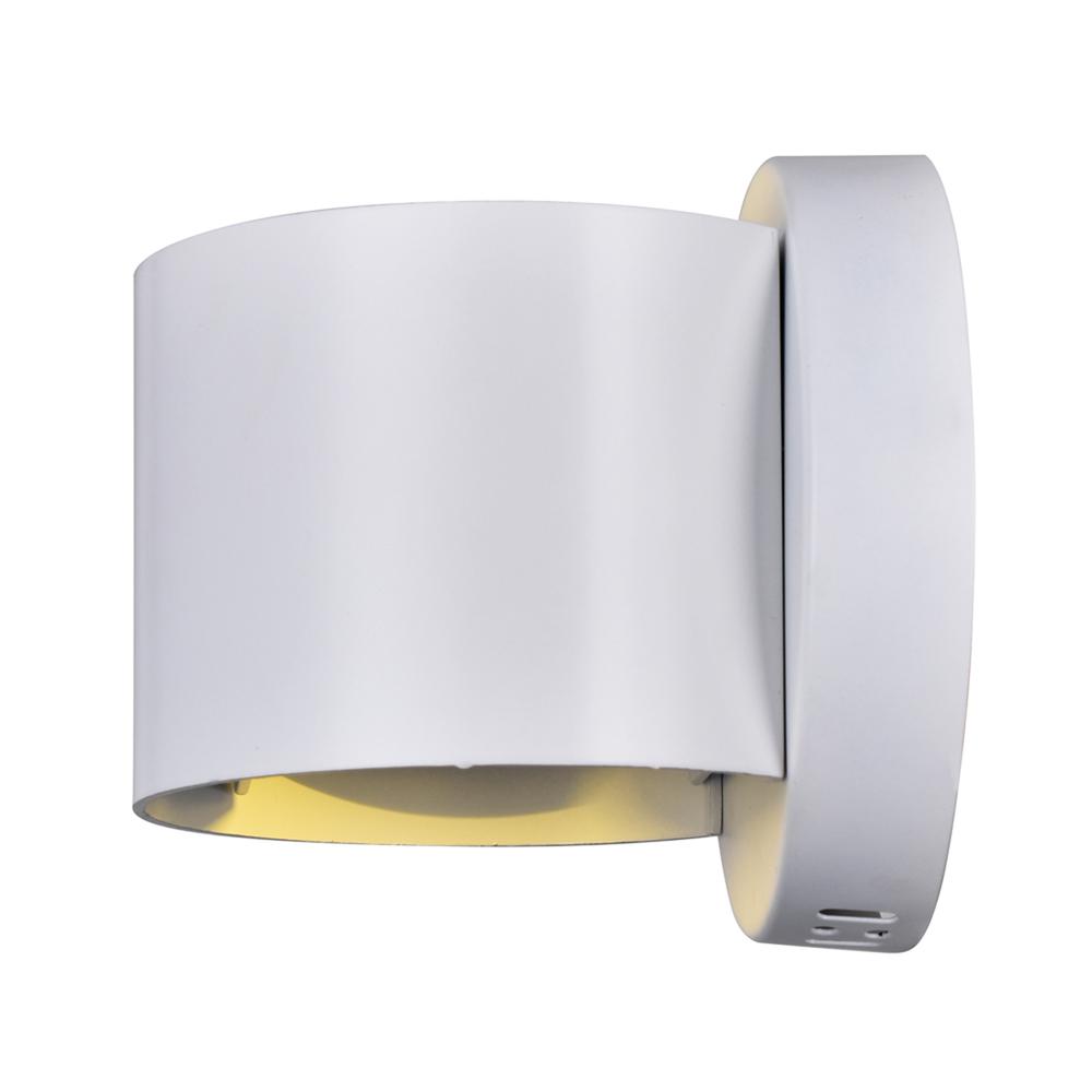 Lilliana LED Wall Sconce With White Finish. Picture 3
