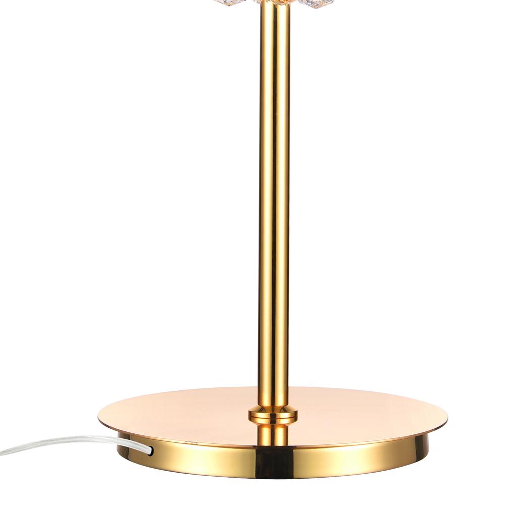 Empire 6 Light Table Lamp With Gold Finish. Picture 6