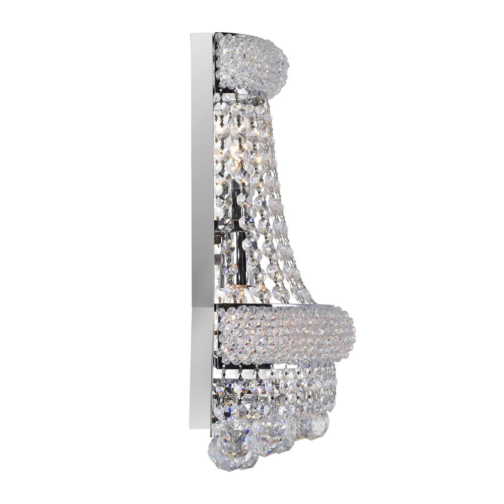 Empire 3 Light Wall Sconce With Chrome Finish. Picture 2