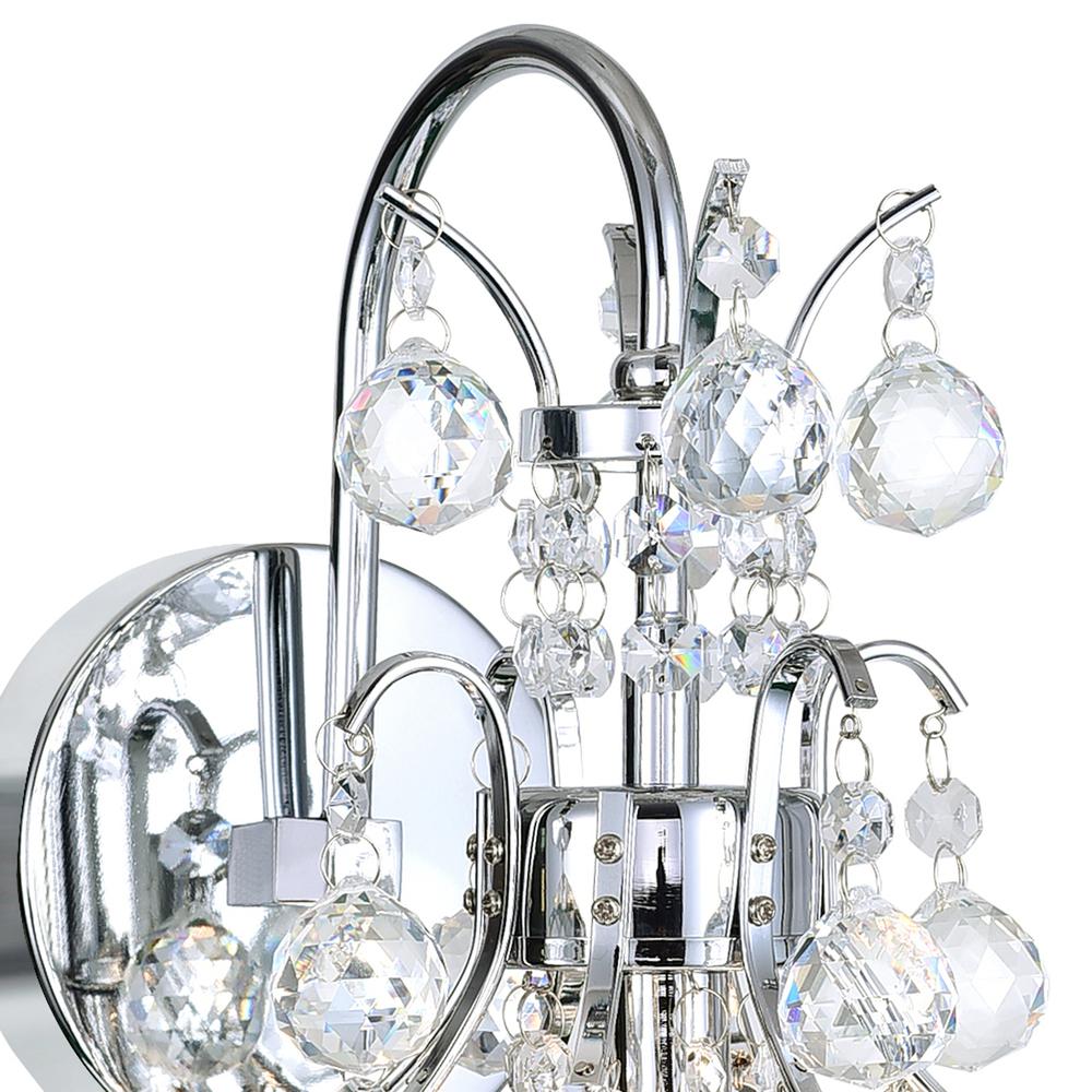 Princess 1 Light Wall Sconce With Chrome Finish. Picture 3