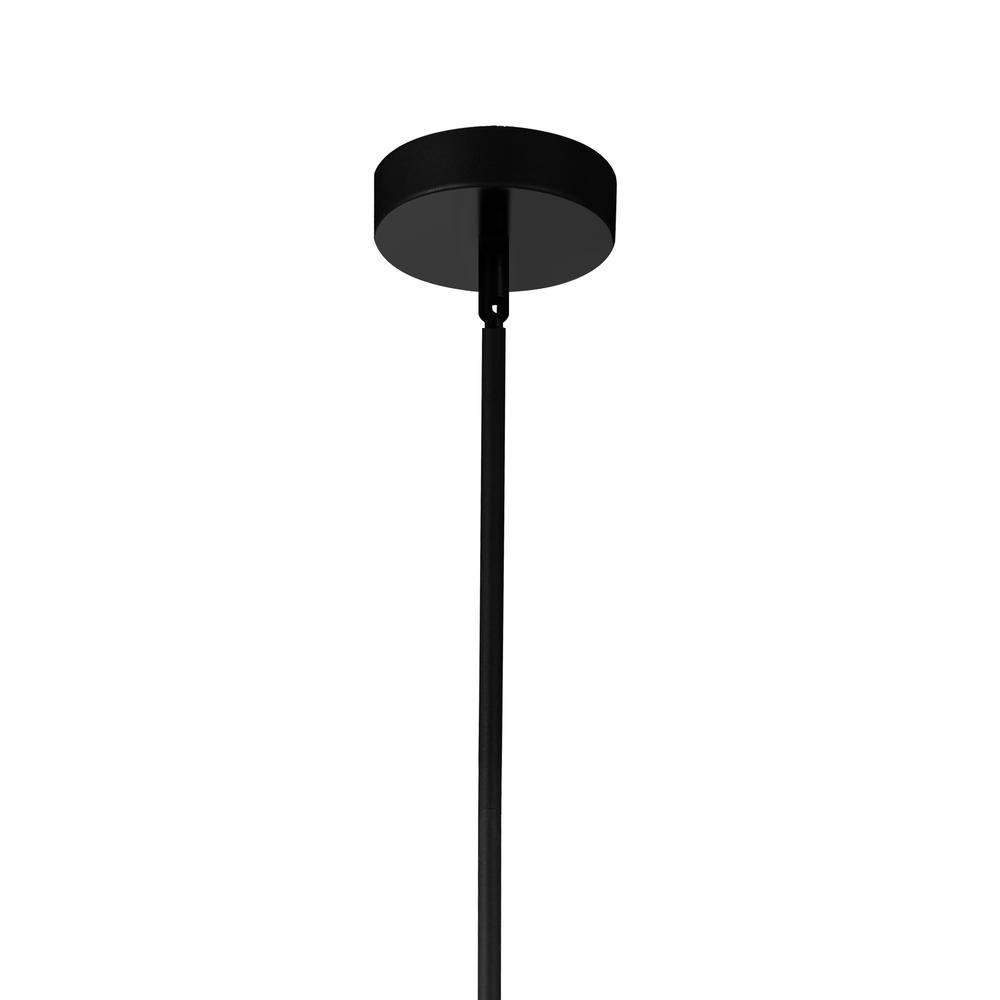 Alyson 1 Light Down Mini Pendant With Black Finish. Picture 10