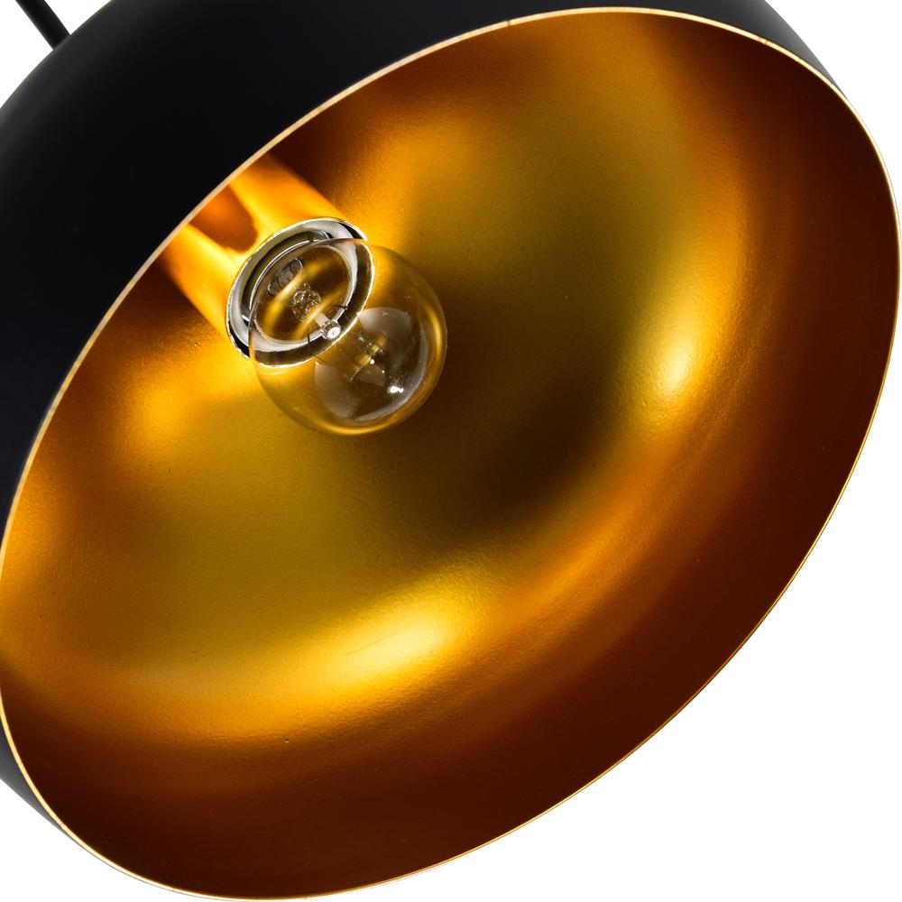 Dynamic 1 Light Down Pendant With Black Finish. Picture 3