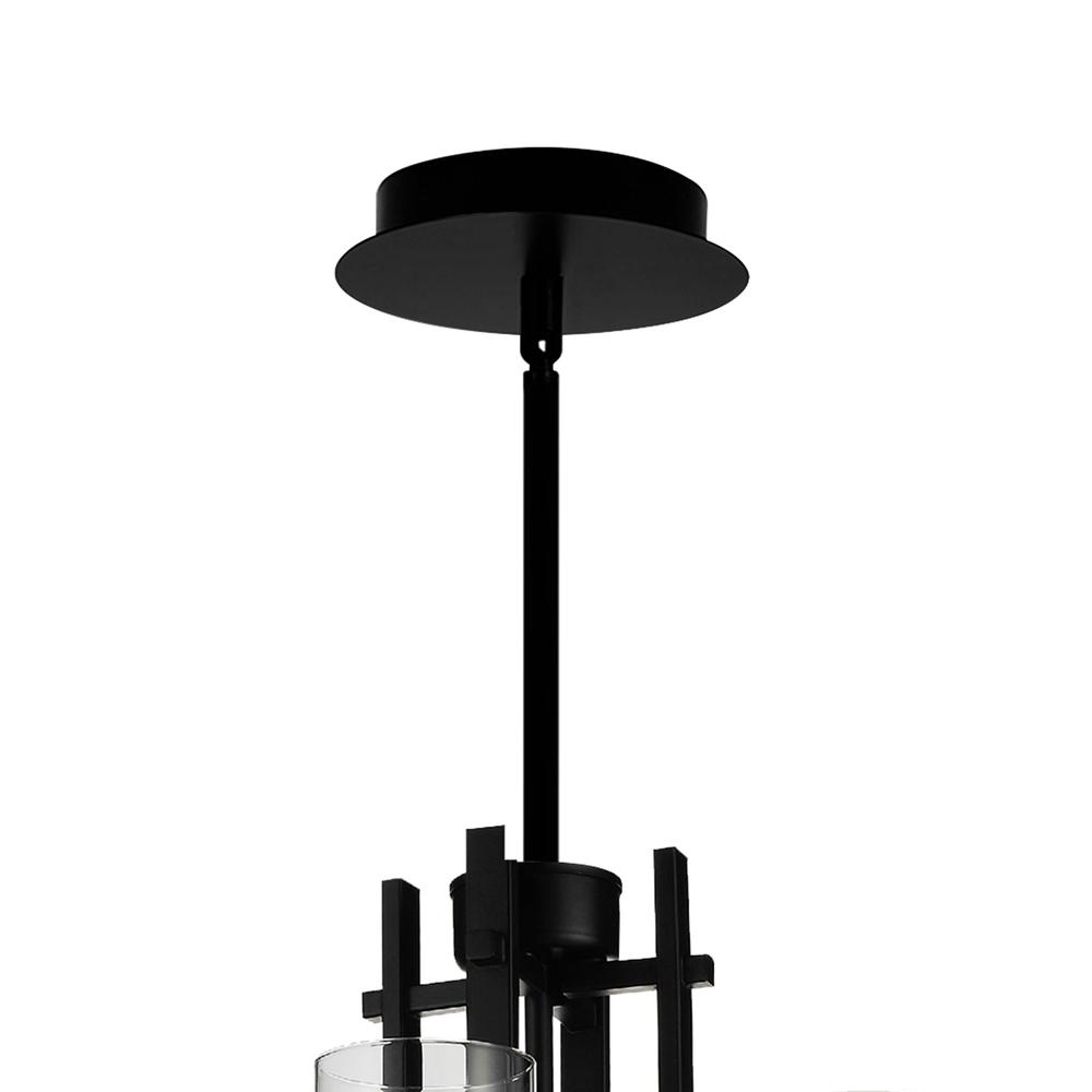 Sierra 4 Light Up Mini Pendant With Black Finish. Picture 5