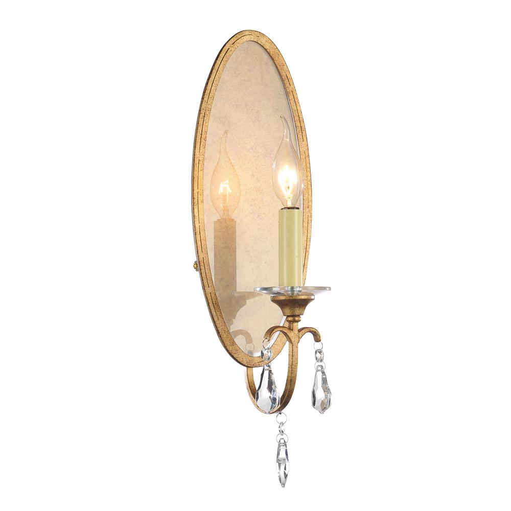 Electra 1 Light Wall Sconce With Oxidized Bronze Finish. Picture 1