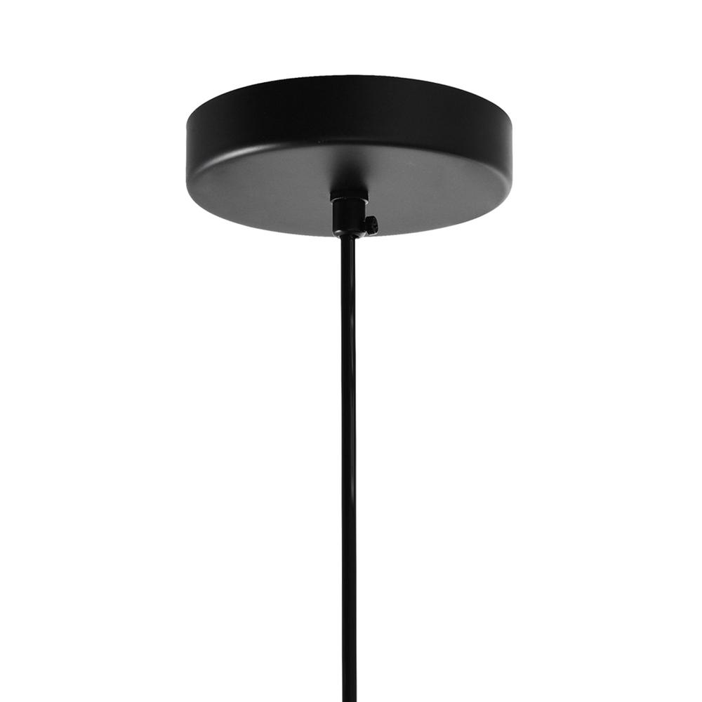 Alethia 1 Light Down Pendant With Black Finish. Picture 2