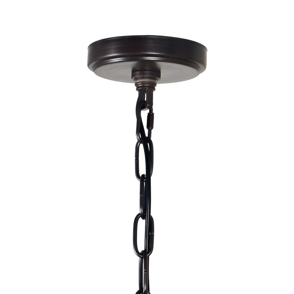 Gala 4 Light Chandelier With Black Finish. Picture 5
