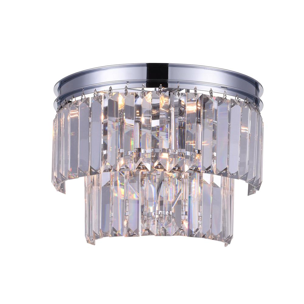 Weiss 4 Light Wall Sconce With Chrome Finish. Picture 1