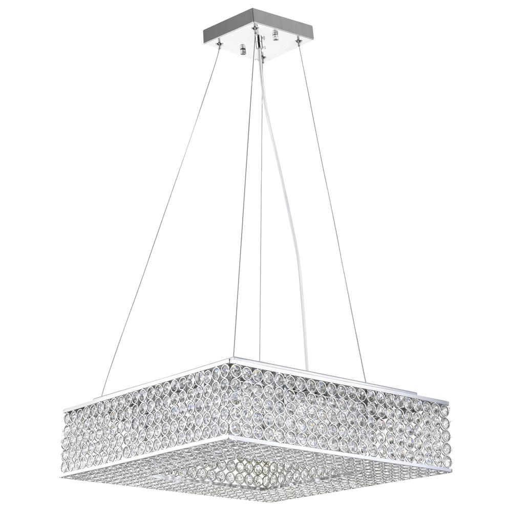 Dannie 8 Light Chandelier With Chrome Finish. Picture 1