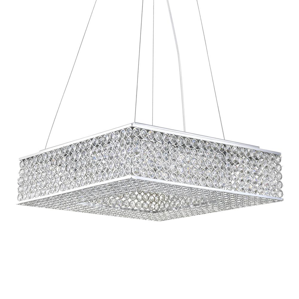 Dannie 8 Light Chandelier With Chrome Finish. Picture 2
