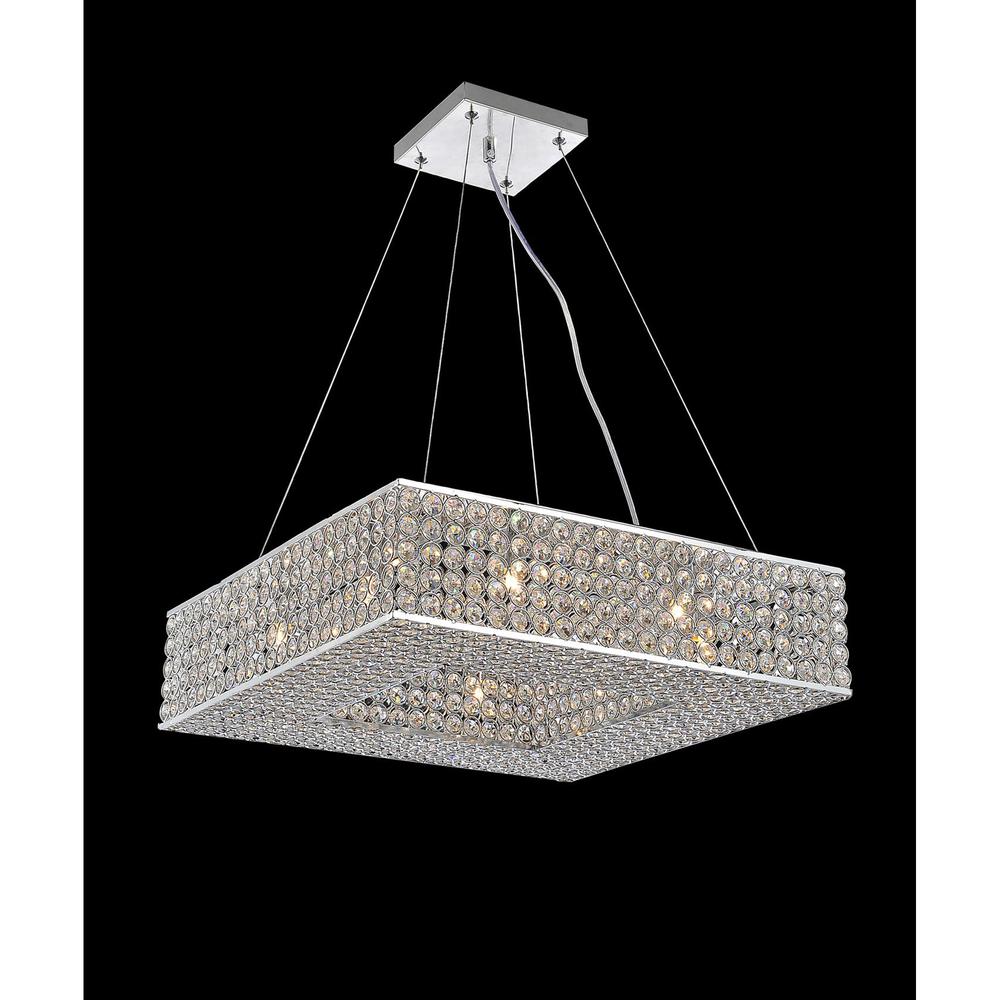 Dannie 12 Light Chandelier With Chrome Finish. Picture 2