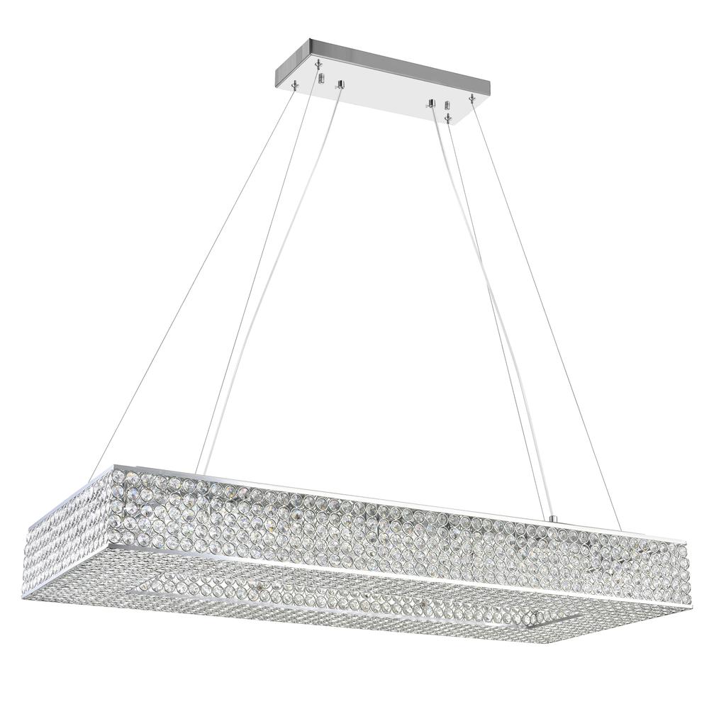 Dannie 16 Light Chandelier With Chrome Finish. Picture 1