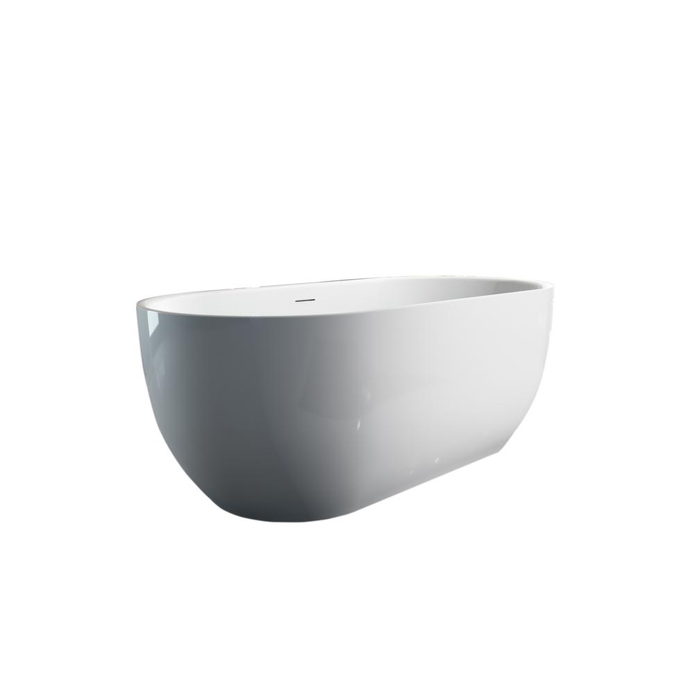 Bevier-NF Freestanding Bathtub. Picture 1