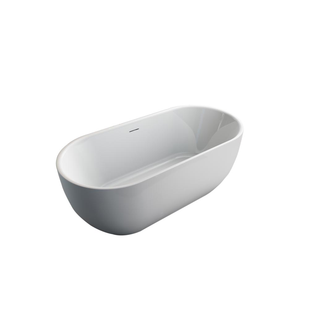 Bevier-NF Freestanding Bathtub. Picture 2
