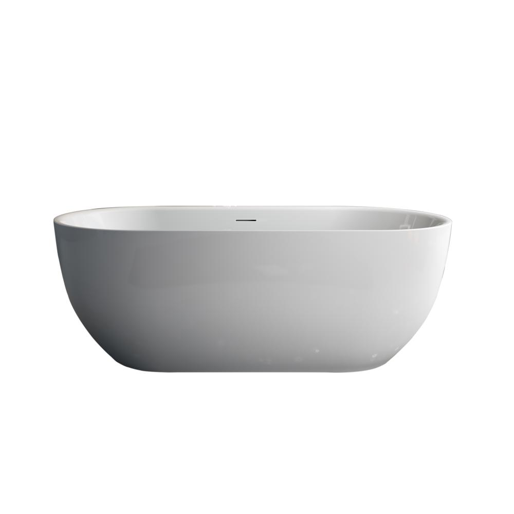 Bevier-NF Freestanding Bathtub. Picture 3
