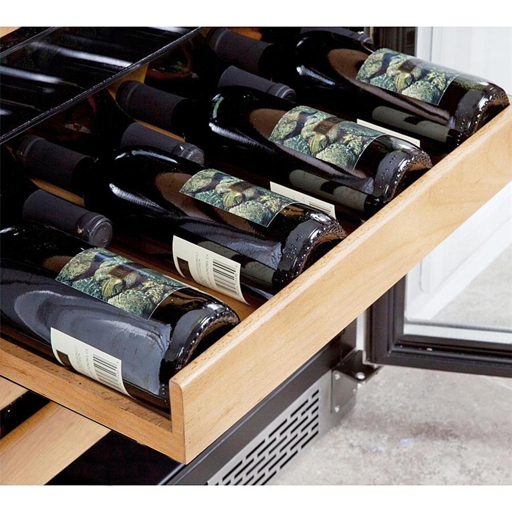 46 bottle Dual Temperature Zone Built-In Wine Refrigerator. Picture 6